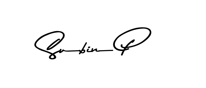 You should practise on your own different ways (Asem Kandis PERSONAL USE) to write your name (Subin P) in signature. don't let someone else do it for you. Subin P signature style 9 images and pictures png