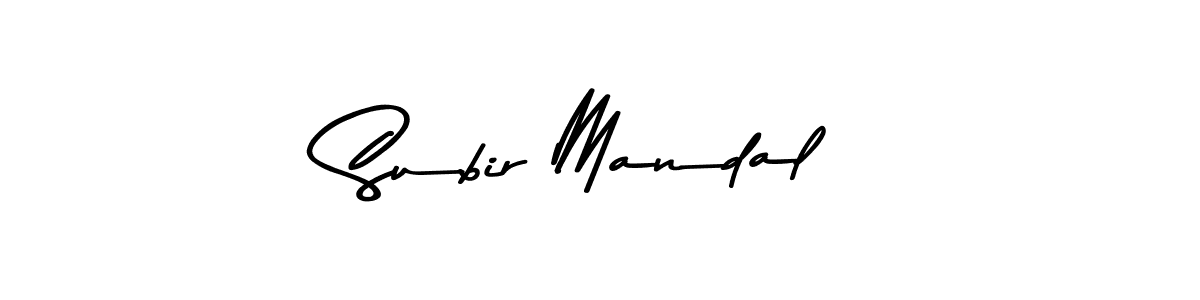 How to make Subir Mandal signature? Asem Kandis PERSONAL USE is a professional autograph style. Create handwritten signature for Subir Mandal name. Subir Mandal signature style 9 images and pictures png