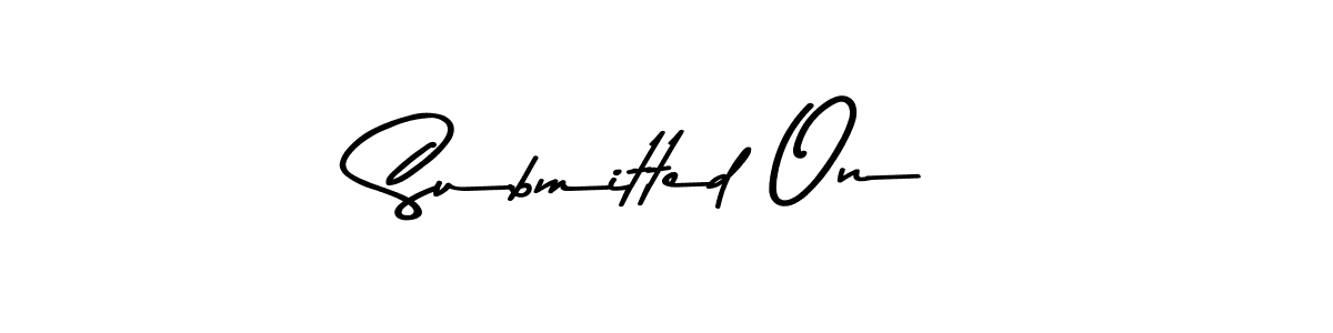 It looks lik you need a new signature style for name Submitted On. Design unique handwritten (Asem Kandis PERSONAL USE) signature with our free signature maker in just a few clicks. Submitted On signature style 9 images and pictures png