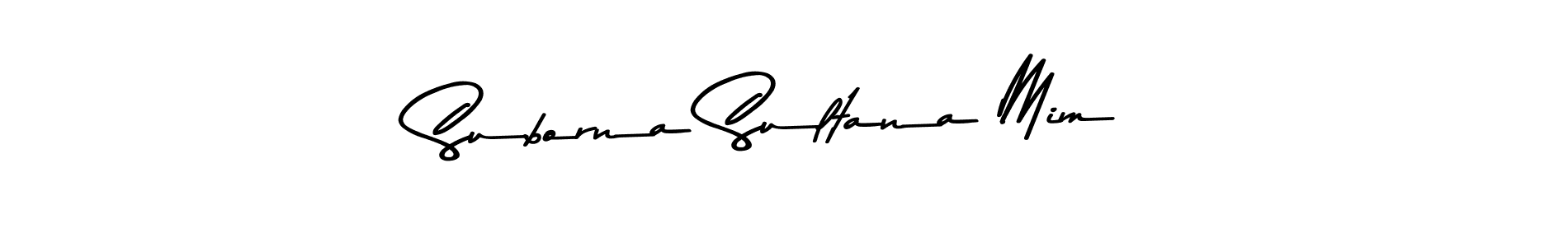 Once you've used our free online signature maker to create your best signature Asem Kandis PERSONAL USE style, it's time to enjoy all of the benefits that Suborna Sultana Mim name signing documents. Suborna Sultana Mim signature style 9 images and pictures png