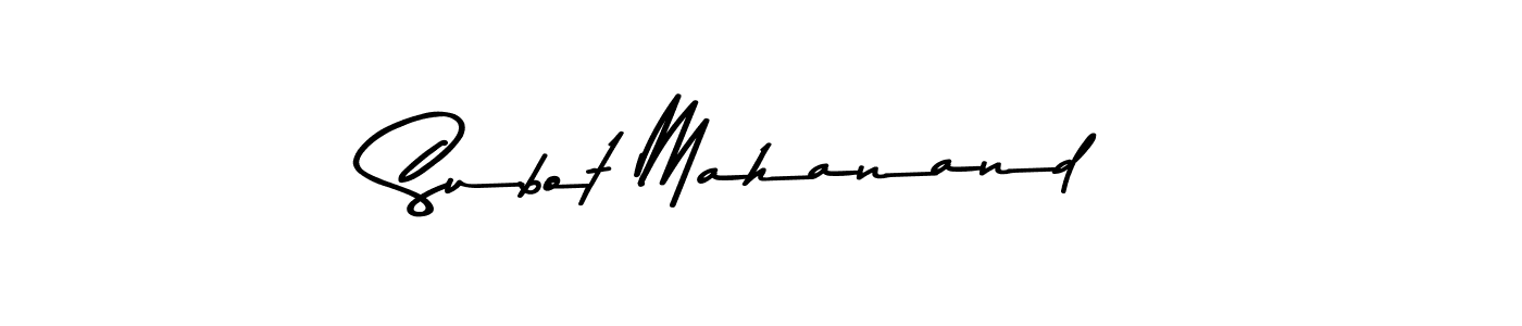 It looks lik you need a new signature style for name Subot Mahanand. Design unique handwritten (Asem Kandis PERSONAL USE) signature with our free signature maker in just a few clicks. Subot Mahanand signature style 9 images and pictures png