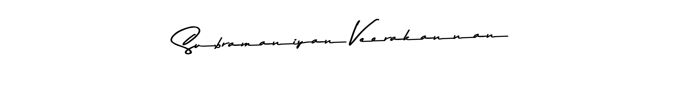 Make a beautiful signature design for name Subramaniyan Veerakannan. Use this online signature maker to create a handwritten signature for free. Subramaniyan Veerakannan signature style 9 images and pictures png