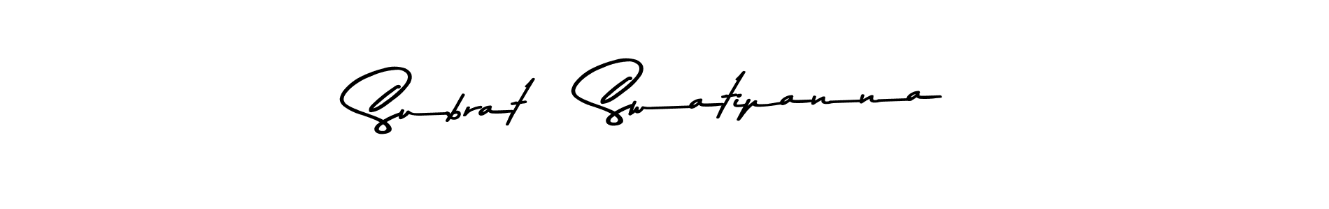 You can use this online signature creator to create a handwritten signature for the name Subrat   Swatipanna. This is the best online autograph maker. Subrat   Swatipanna signature style 9 images and pictures png