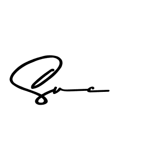 Design your own signature with our free online signature maker. With this signature software, you can create a handwritten (Asem Kandis PERSONAL USE) signature for name Suc. Suc signature style 9 images and pictures png