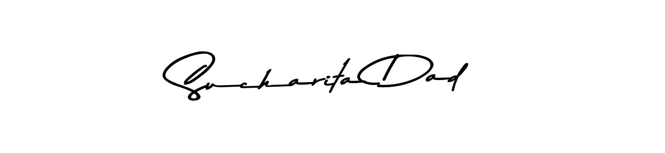 Asem Kandis PERSONAL USE is a professional signature style that is perfect for those who want to add a touch of class to their signature. It is also a great choice for those who want to make their signature more unique. Get Sucharita Dad name to fancy signature for free. Sucharita Dad signature style 9 images and pictures png