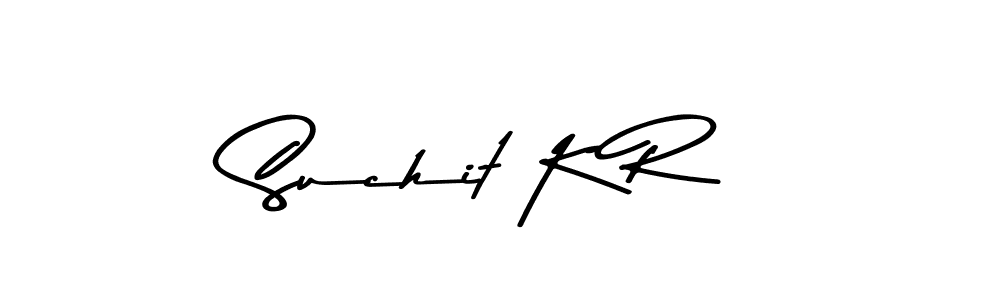 Similarly Asem Kandis PERSONAL USE is the best handwritten signature design. Signature creator online .You can use it as an online autograph creator for name Suchit K R. Suchit K R signature style 9 images and pictures png