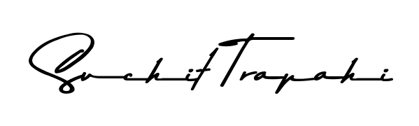 Personalize your online presence with Suchit Trapahi signature rendered in elegant Asem Kandis PERSONAL USE font. Great for website footers and blogs. Suchit Trapahi signature style 9 images and pictures png