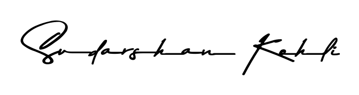 Make a short Sudarshan Kohli signature style. Manage your documents anywhere anytime using Asem Kandis PERSONAL USE. Create and add eSignatures, submit forms, share and send files easily. Sudarshan Kohli signature style 9 images and pictures png