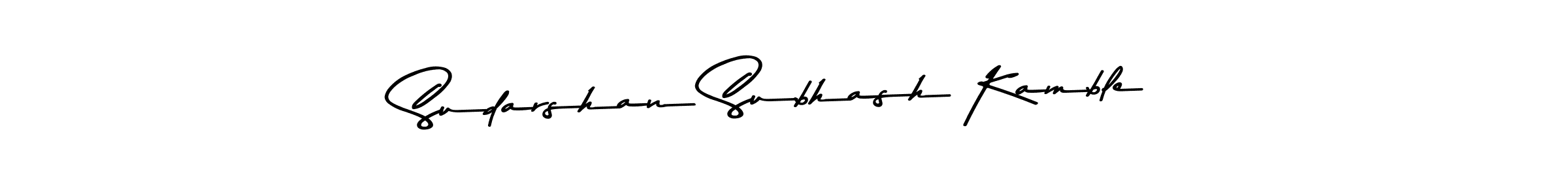 How to make Sudarshan Subhash Kamble signature? Asem Kandis PERSONAL USE is a professional autograph style. Create handwritten signature for Sudarshan Subhash Kamble name. Sudarshan Subhash Kamble signature style 9 images and pictures png
