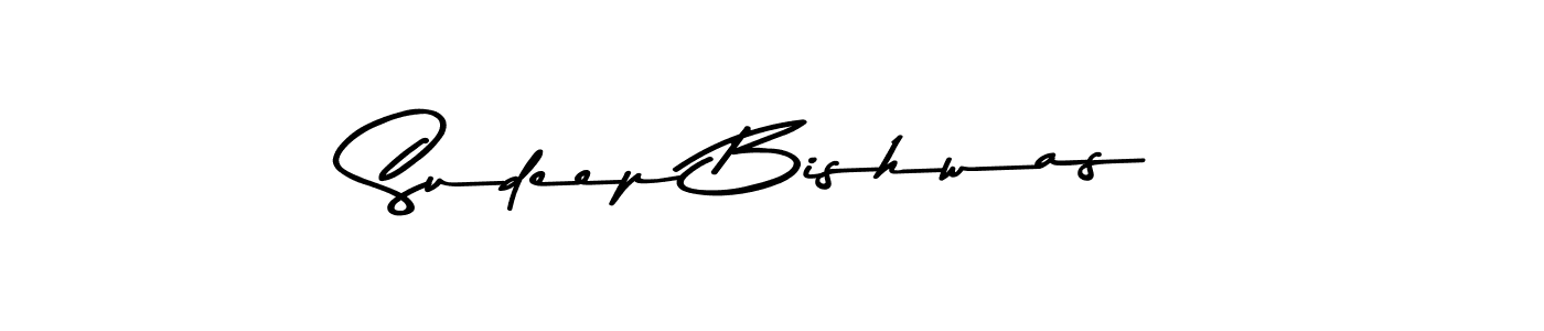 Sudeep Bishwas stylish signature style. Best Handwritten Sign (Asem Kandis PERSONAL USE) for my name. Handwritten Signature Collection Ideas for my name Sudeep Bishwas. Sudeep Bishwas signature style 9 images and pictures png