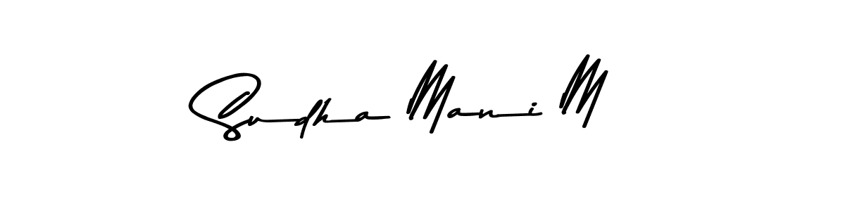 You can use this online signature creator to create a handwritten signature for the name Sudha Mani M. This is the best online autograph maker. Sudha Mani M signature style 9 images and pictures png