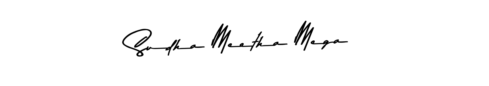 It looks lik you need a new signature style for name Sudha Meetha Mega. Design unique handwritten (Asem Kandis PERSONAL USE) signature with our free signature maker in just a few clicks. Sudha Meetha Mega signature style 9 images and pictures png