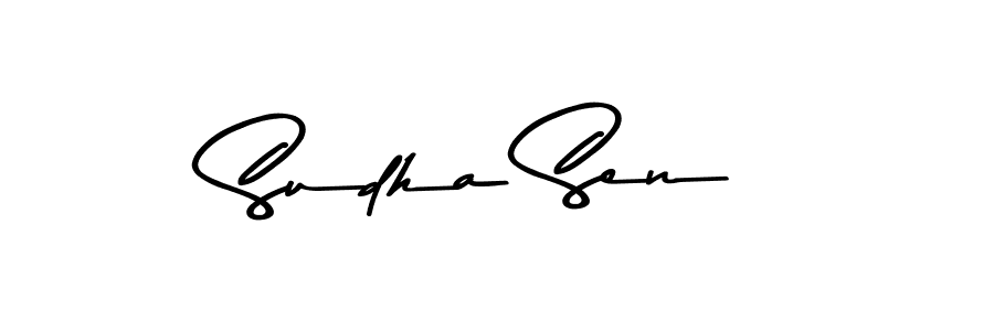 It looks lik you need a new signature style for name Sudha Sen. Design unique handwritten (Asem Kandis PERSONAL USE) signature with our free signature maker in just a few clicks. Sudha Sen signature style 9 images and pictures png