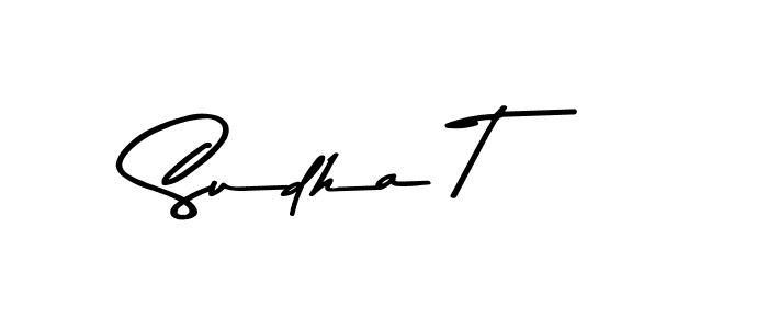 Once you've used our free online signature maker to create your best signature Asem Kandis PERSONAL USE style, it's time to enjoy all of the benefits that Sudha T name signing documents. Sudha T signature style 9 images and pictures png