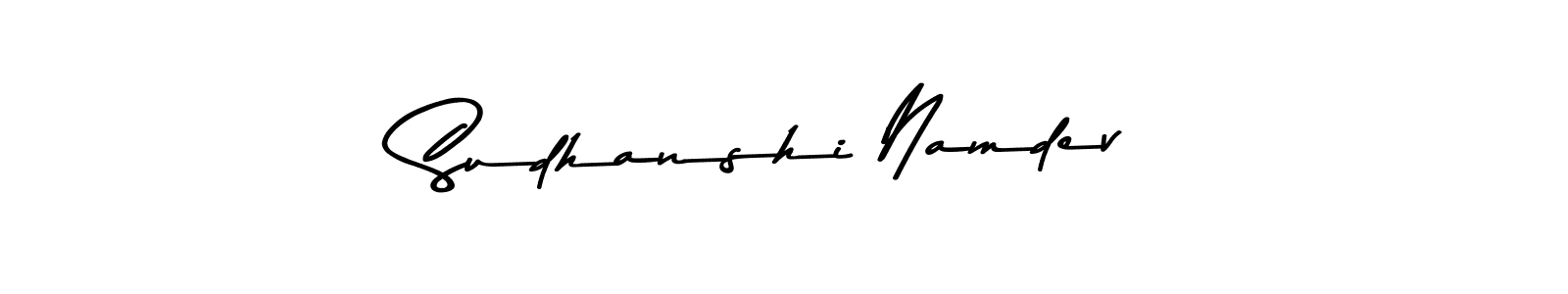 Also You can easily find your signature by using the search form. We will create Sudhanshi Namdev name handwritten signature images for you free of cost using Asem Kandis PERSONAL USE sign style. Sudhanshi Namdev signature style 9 images and pictures png