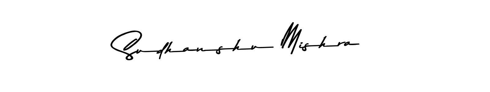 Design your own signature with our free online signature maker. With this signature software, you can create a handwritten (Asem Kandis PERSONAL USE) signature for name Sudhanshu Mishra. Sudhanshu Mishra signature style 9 images and pictures png