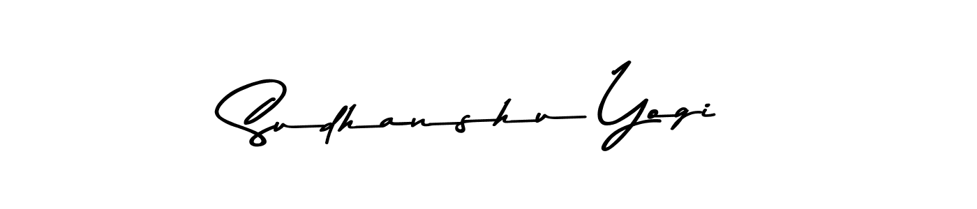 The best way (Asem Kandis PERSONAL USE) to make a short signature is to pick only two or three words in your name. The name Sudhanshu Yogi include a total of six letters. For converting this name. Sudhanshu Yogi signature style 9 images and pictures png