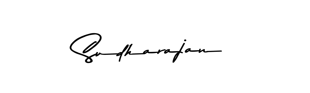 Use a signature maker to create a handwritten signature online. With this signature software, you can design (Asem Kandis PERSONAL USE) your own signature for name Sudharajan. Sudharajan signature style 9 images and pictures png