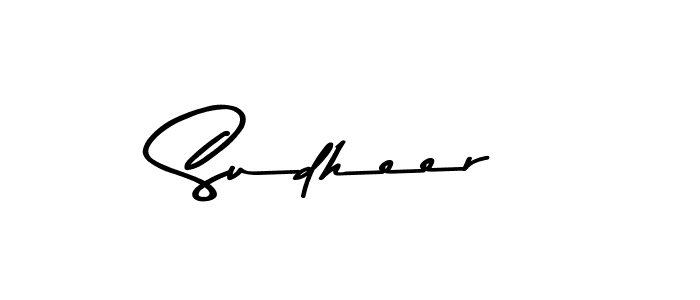 Sudheer stylish signature style. Best Handwritten Sign (Asem Kandis PERSONAL USE) for my name. Handwritten Signature Collection Ideas for my name Sudheer. Sudheer signature style 9 images and pictures png