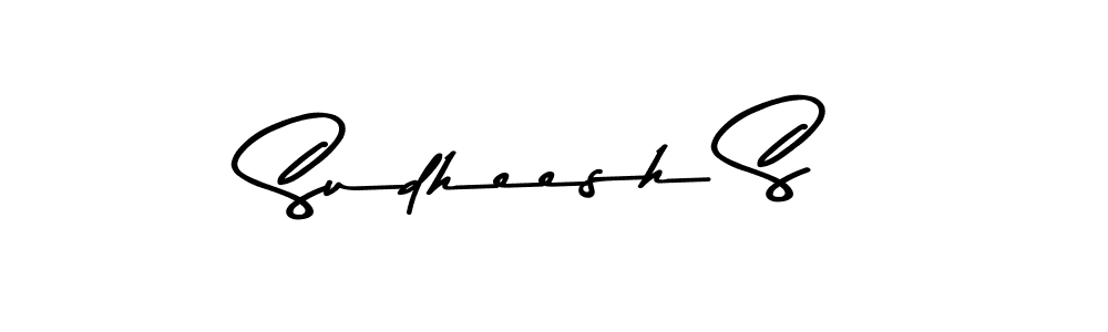 How to Draw Sudheesh S signature style? Asem Kandis PERSONAL USE is a latest design signature styles for name Sudheesh S. Sudheesh S signature style 9 images and pictures png