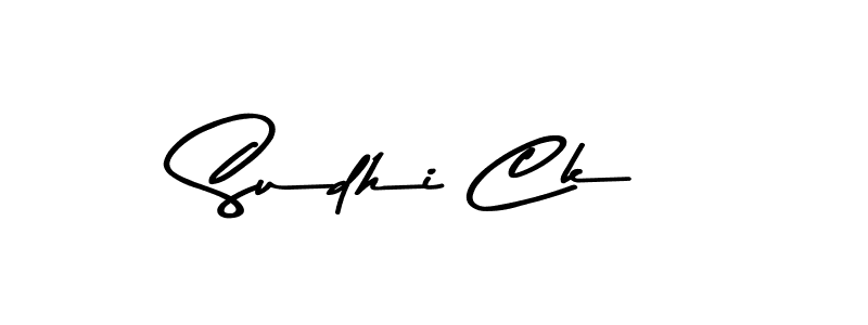 Make a beautiful signature design for name Sudhi Ck. Use this online signature maker to create a handwritten signature for free. Sudhi Ck signature style 9 images and pictures png