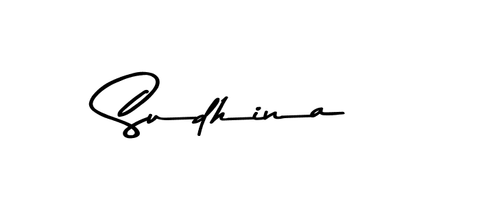 Make a beautiful signature design for name Sudhina. Use this online signature maker to create a handwritten signature for free. Sudhina signature style 9 images and pictures png