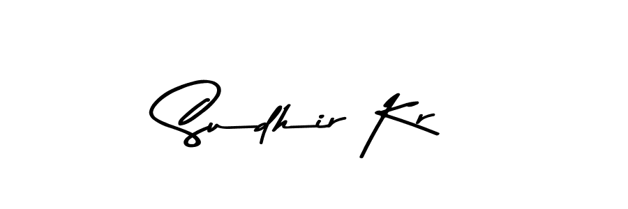 Asem Kandis PERSONAL USE is a professional signature style that is perfect for those who want to add a touch of class to their signature. It is also a great choice for those who want to make their signature more unique. Get Sudhir Kr name to fancy signature for free. Sudhir Kr signature style 9 images and pictures png