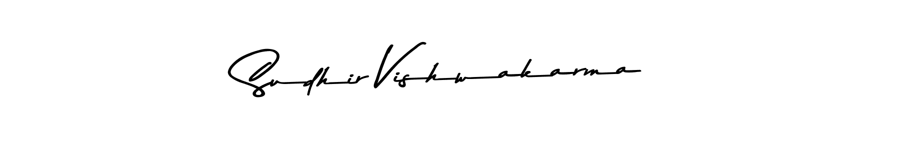 How to make Sudhir Vishwakarma signature? Asem Kandis PERSONAL USE is a professional autograph style. Create handwritten signature for Sudhir Vishwakarma name. Sudhir Vishwakarma signature style 9 images and pictures png
