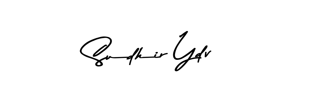 Sudhir Ydv stylish signature style. Best Handwritten Sign (Asem Kandis PERSONAL USE) for my name. Handwritten Signature Collection Ideas for my name Sudhir Ydv. Sudhir Ydv signature style 9 images and pictures png