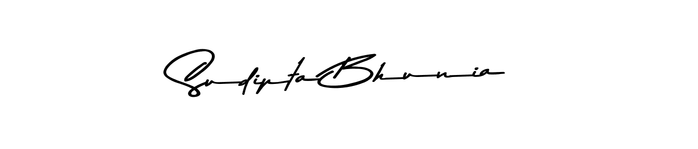 You should practise on your own different ways (Asem Kandis PERSONAL USE) to write your name (Sudipta Bhunia) in signature. don't let someone else do it for you. Sudipta Bhunia signature style 9 images and pictures png
