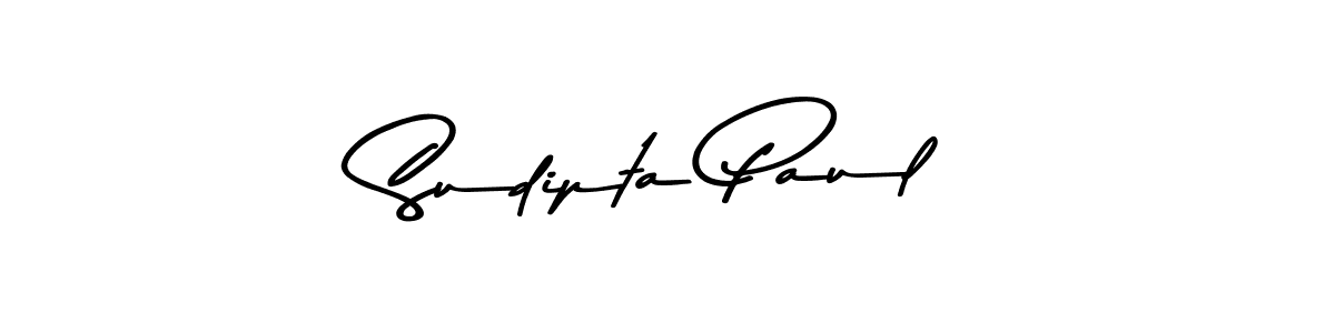 Design your own signature with our free online signature maker. With this signature software, you can create a handwritten (Asem Kandis PERSONAL USE) signature for name Sudipta Paul. Sudipta Paul signature style 9 images and pictures png