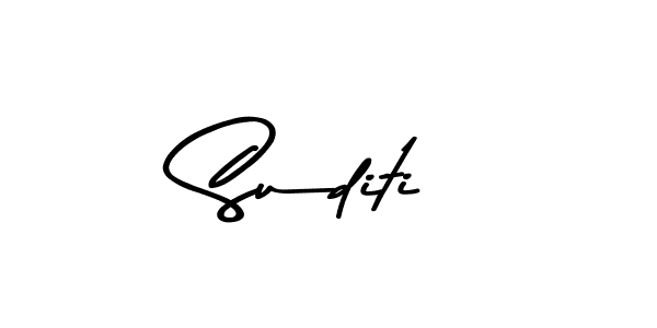 Design your own signature with our free online signature maker. With this signature software, you can create a handwritten (Asem Kandis PERSONAL USE) signature for name Suditi. Suditi signature style 9 images and pictures png