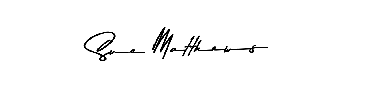 Use a signature maker to create a handwritten signature online. With this signature software, you can design (Asem Kandis PERSONAL USE) your own signature for name Sue Matthews. Sue Matthews signature style 9 images and pictures png