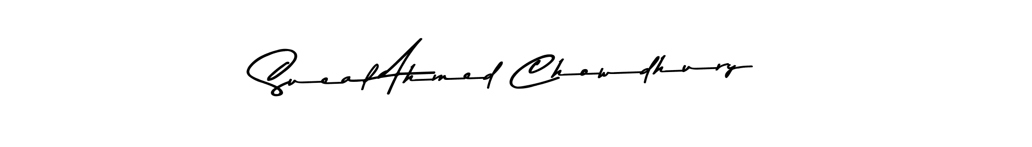 How to make Sueal Ahmed Chowdhury signature? Asem Kandis PERSONAL USE is a professional autograph style. Create handwritten signature for Sueal Ahmed Chowdhury name. Sueal Ahmed Chowdhury signature style 9 images and pictures png