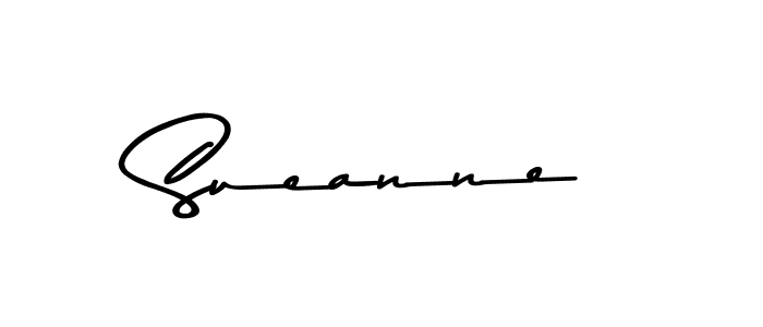 Create a beautiful signature design for name Sueanne. With this signature (Asem Kandis PERSONAL USE) fonts, you can make a handwritten signature for free. Sueanne signature style 9 images and pictures png