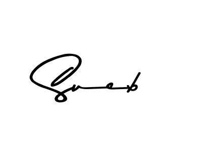 This is the best signature style for the Sueb name. Also you like these signature font (Asem Kandis PERSONAL USE). Mix name signature. Sueb signature style 9 images and pictures png