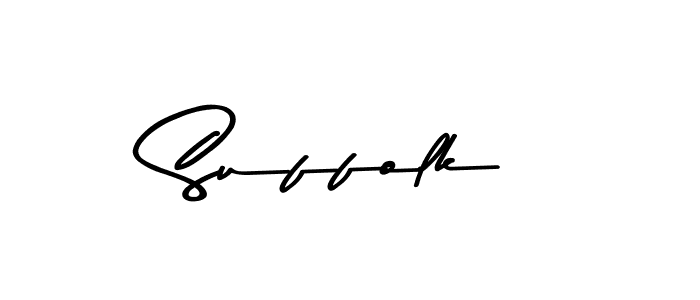 Also we have Suffolk name is the best signature style. Create professional handwritten signature collection using Asem Kandis PERSONAL USE autograph style. Suffolk signature style 9 images and pictures png