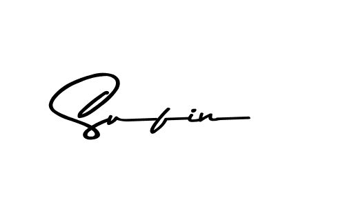 How to make Sufin signature? Asem Kandis PERSONAL USE is a professional autograph style. Create handwritten signature for Sufin name. Sufin signature style 9 images and pictures png