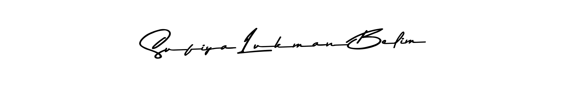 See photos of Sufiya Lukman Belim official signature by Spectra . Check more albums & portfolios. Read reviews & check more about Asem Kandis PERSONAL USE font. Sufiya Lukman Belim signature style 9 images and pictures png