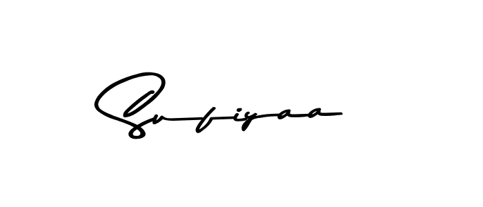 Sufiyaa stylish signature style. Best Handwritten Sign (Asem Kandis PERSONAL USE) for my name. Handwritten Signature Collection Ideas for my name Sufiyaa. Sufiyaa signature style 9 images and pictures png