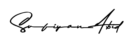Create an unforgettable impression when signing with Sufiyan Abid name styled in Asem Kandis PERSONAL USE typography. 100% free online generator. Sufiyan Abid signature style 9 images and pictures png