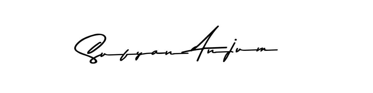 How to make Sufyan Anjum signature? Asem Kandis PERSONAL USE is a professional autograph style. Create handwritten signature for Sufyan Anjum name. Sufyan Anjum signature style 9 images and pictures png