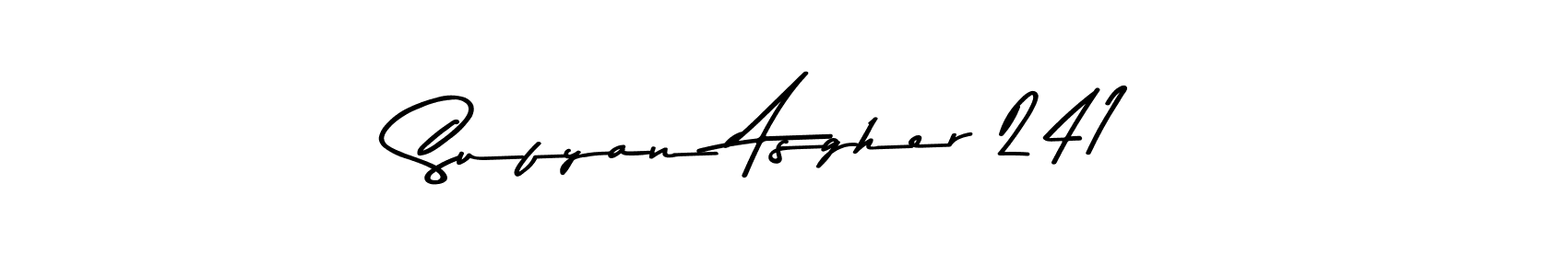 Also we have Sufyan Asgher 241 name is the best signature style. Create professional handwritten signature collection using Asem Kandis PERSONAL USE autograph style. Sufyan Asgher 241 signature style 9 images and pictures png