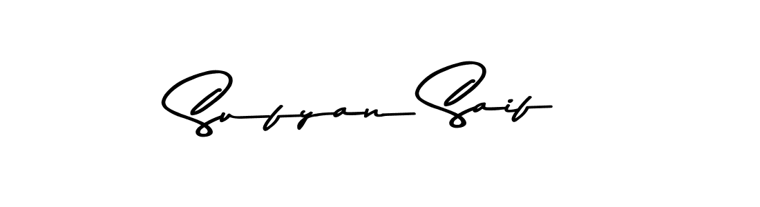 Also You can easily find your signature by using the search form. We will create Sufyan Saif name handwritten signature images for you free of cost using Asem Kandis PERSONAL USE sign style. Sufyan Saif signature style 9 images and pictures png