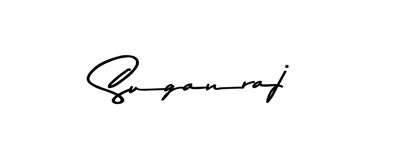 How to make Suganraj signature? Asem Kandis PERSONAL USE is a professional autograph style. Create handwritten signature for Suganraj name. Suganraj signature style 9 images and pictures png