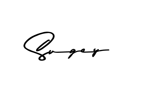 How to make Sugey signature? Asem Kandis PERSONAL USE is a professional autograph style. Create handwritten signature for Sugey name. Sugey signature style 9 images and pictures png
