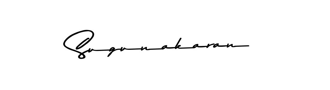 Design your own signature with our free online signature maker. With this signature software, you can create a handwritten (Asem Kandis PERSONAL USE) signature for name Sugunakaran. Sugunakaran signature style 9 images and pictures png