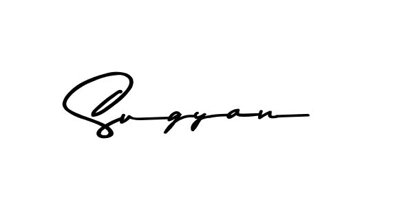 It looks lik you need a new signature style for name Sugyan. Design unique handwritten (Asem Kandis PERSONAL USE) signature with our free signature maker in just a few clicks. Sugyan signature style 9 images and pictures png