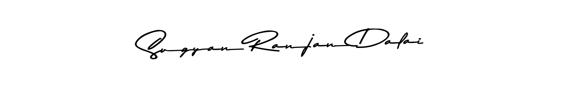 Design your own signature with our free online signature maker. With this signature software, you can create a handwritten (Asem Kandis PERSONAL USE) signature for name Sugyan Ranjan Dalai. Sugyan Ranjan Dalai signature style 9 images and pictures png