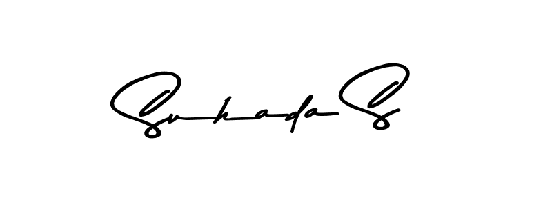Asem Kandis PERSONAL USE is a professional signature style that is perfect for those who want to add a touch of class to their signature. It is also a great choice for those who want to make their signature more unique. Get Suhada S name to fancy signature for free. Suhada S signature style 9 images and pictures png
